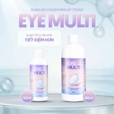 🧴 EYE PLUS MULTI SOLUTION – 150ml 💜 
