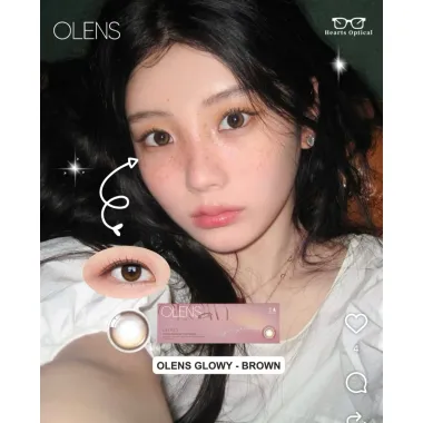 (GIÁ 1 ĐÔI) Glowy Series - Lens 1 Day Olens - Chính Hãng Korea