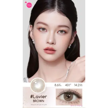 (Giá 1 chiếc) Lens 1 Ngày Trong Suốt Chống Ánh Sáng Xanh Xing Eyes