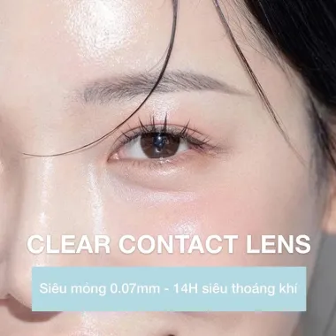 Lens trong suốt mắt thở cho mắt thở 14h Chumi