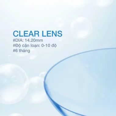 Lens Trong Suốt Mắt Thở 14h Chumi