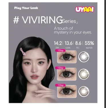 (GIÁ 1 CHIẾC) Lens 1 ngày Eyesme – CIDER BROWN giãn nhẹ 14.1mm